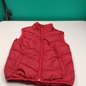 Xersion Kids Red/Black Puffer Vest Size M